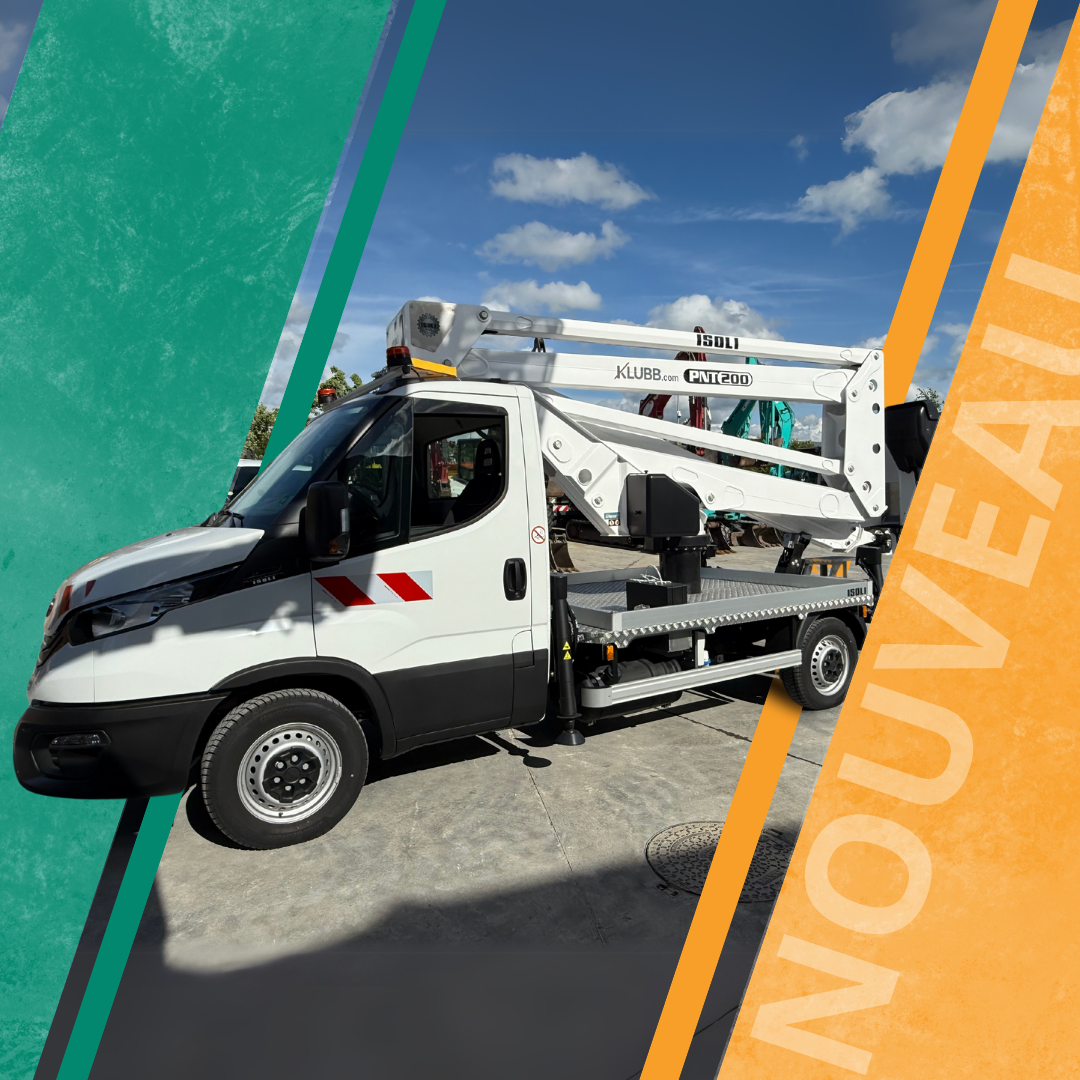 Nouvelle arrivée d'un camion nacelle