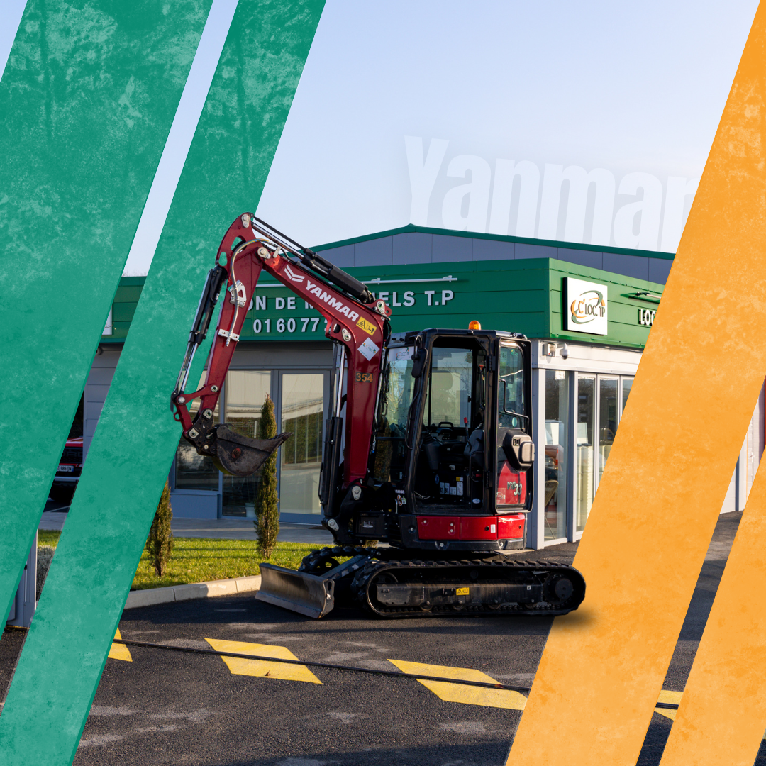Nouvelles pelles Yanmar disponibles à la location chez C’LOC TP