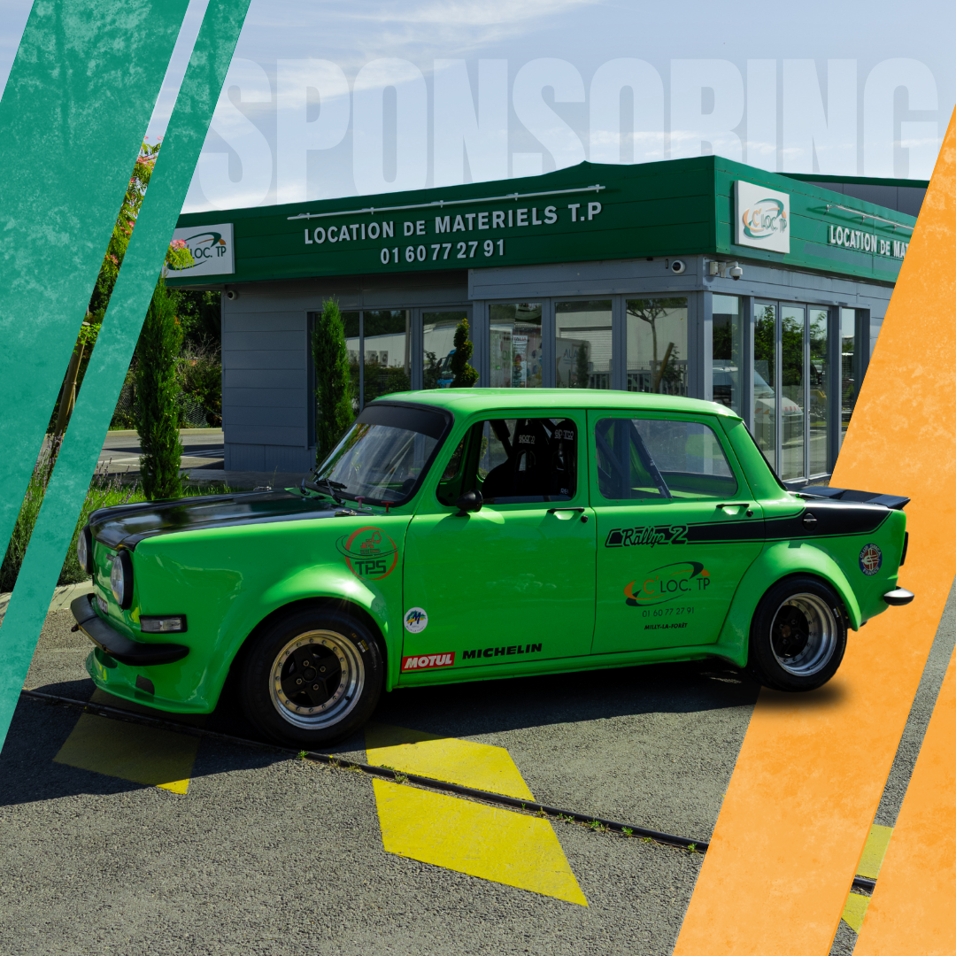 Sponsoring : Jean-Claude Brazey, le sport automobile soutenu par C’LOC TP